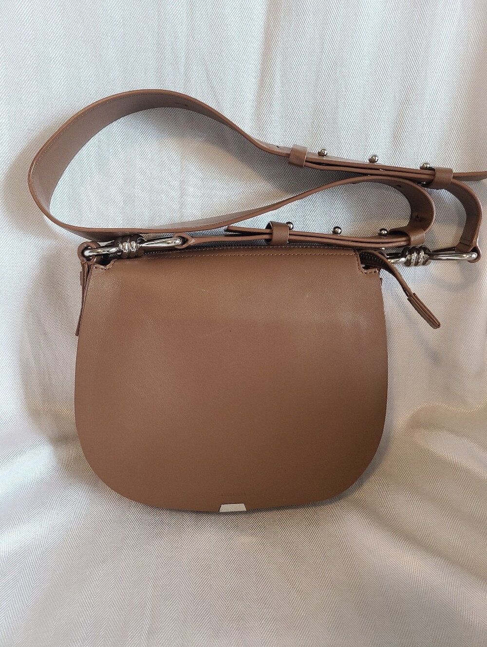 AllSaints Captain Round Crossbody bag